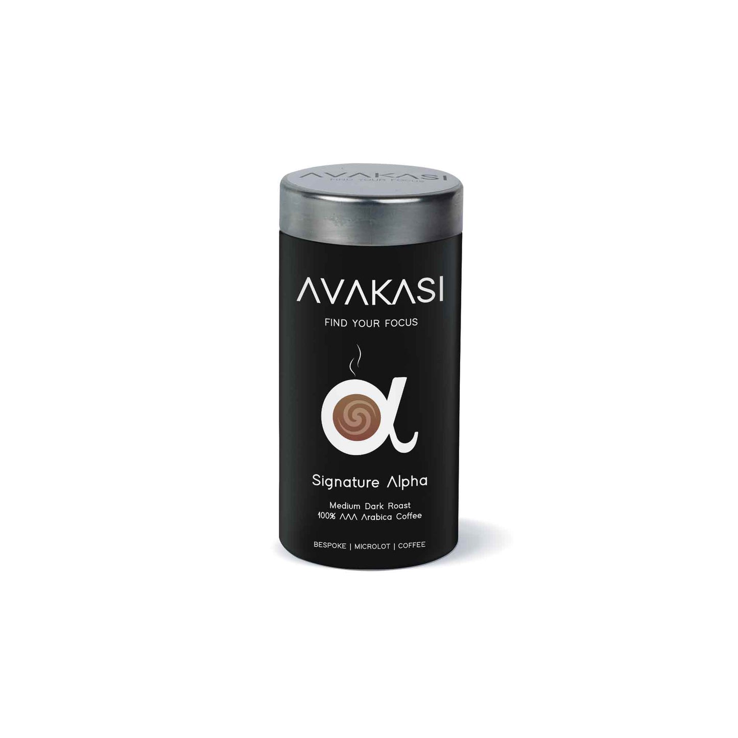 Avakasi Signature Alpha (100% AAA Medium Dark Roasted Ground Coffee)