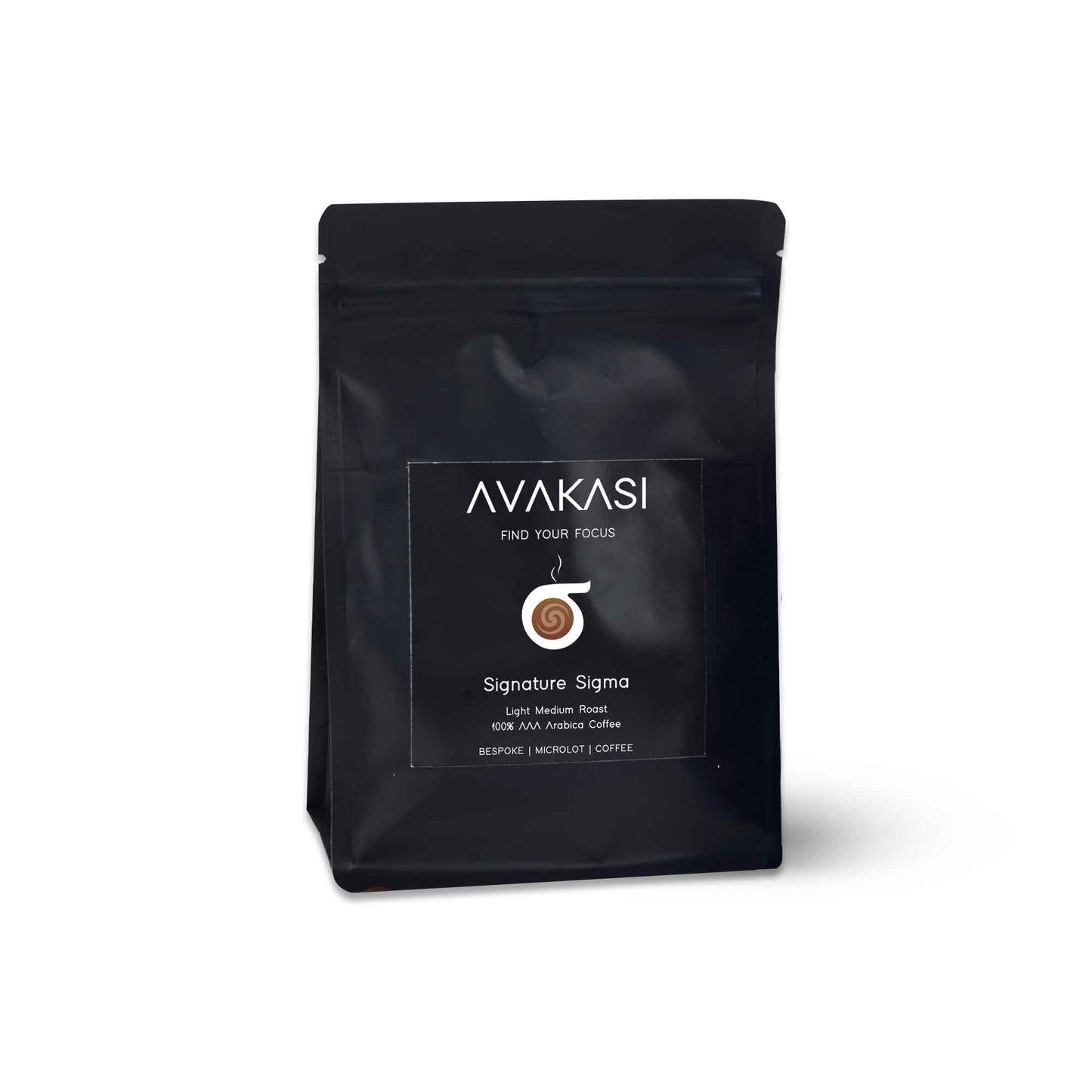 Avakasi Signature Sigma ( 100% AAA Light Medium Roasted Coffee)